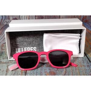Ulleres Pink Frame Women's Sunglasses with Black Lenses‎